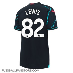 Manchester City Rico Lewis #82 Replik 3rd trikot Damen 2023-24 Kurzarm